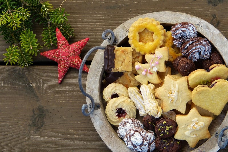 Assorted cookies